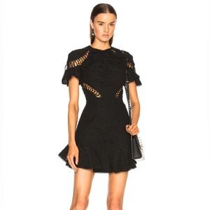 ZIMMERMANN Black Mini Dress (PRISTINE - NEVER WORN)
